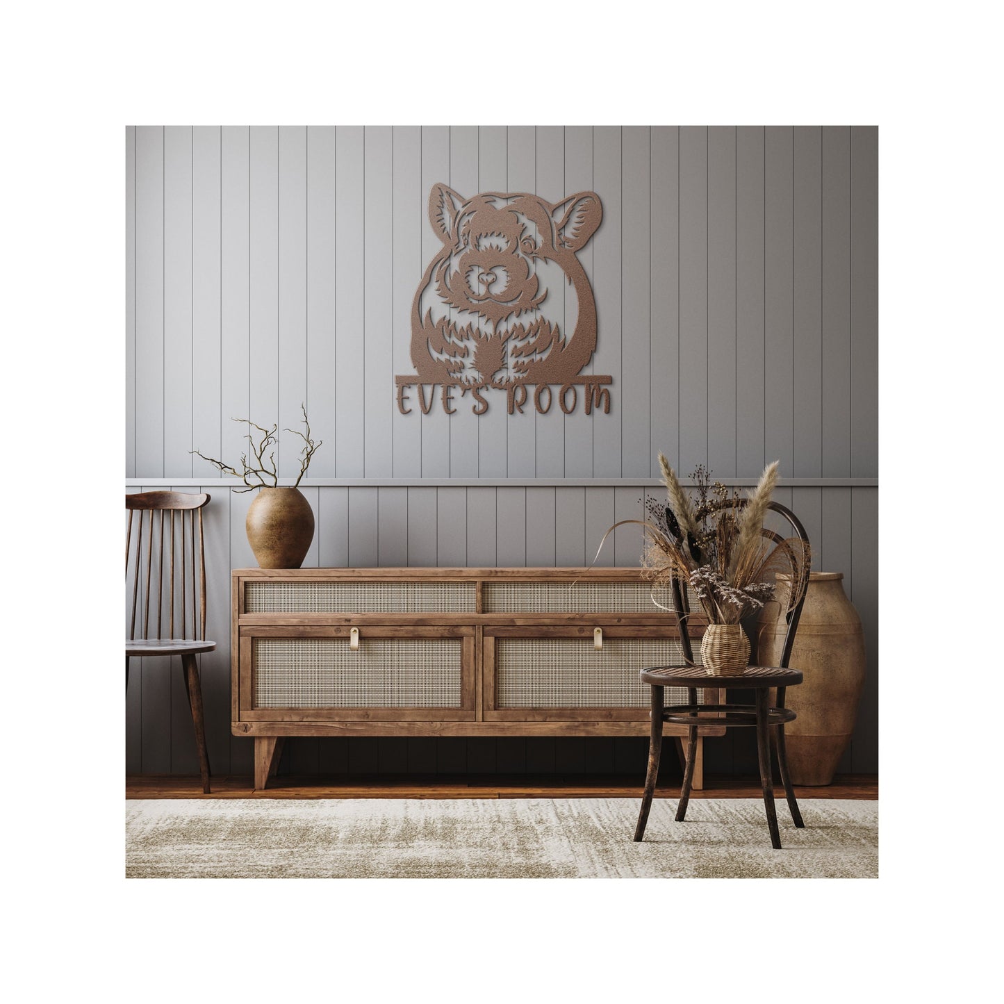 Custom Chinchilla Metal Wall Art: Design Your Own Chinchilla Metal Wall Art