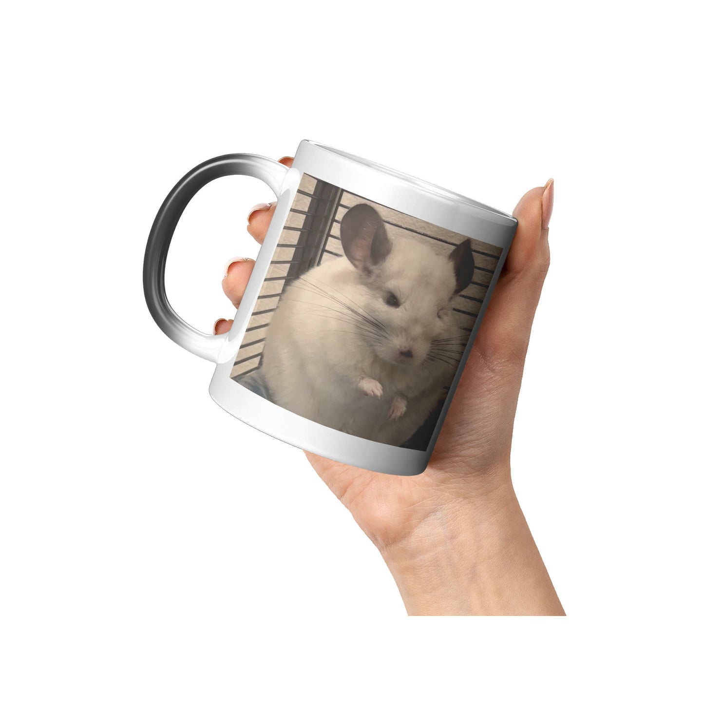 Picture Reveal 11 Oz Mug - Add A Photo Of Your Own Chinchilla!