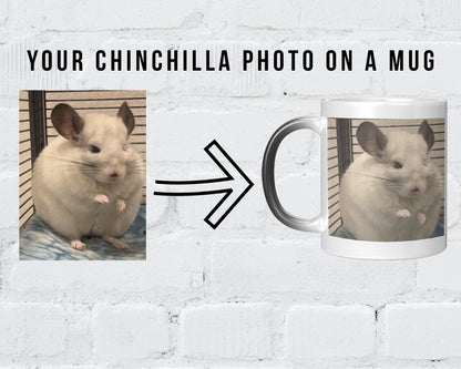 Picture Reveal 11 Oz Mug - Add A Photo Of Your Own Chinchilla!